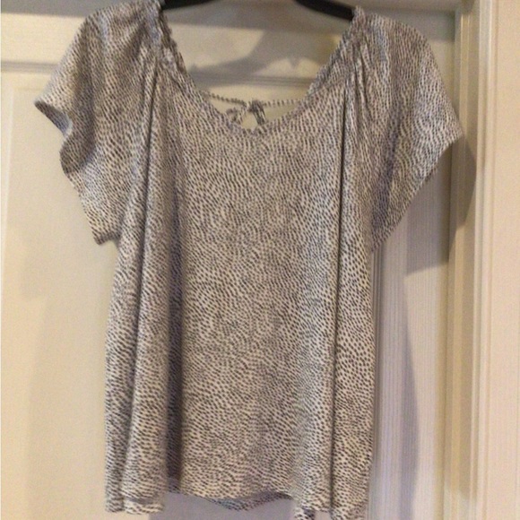 Short sleeve polka dot top - Picture 2 of 5